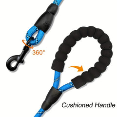 JOYTALE Reflective Padded Short Leash for Medium and Large Dogs