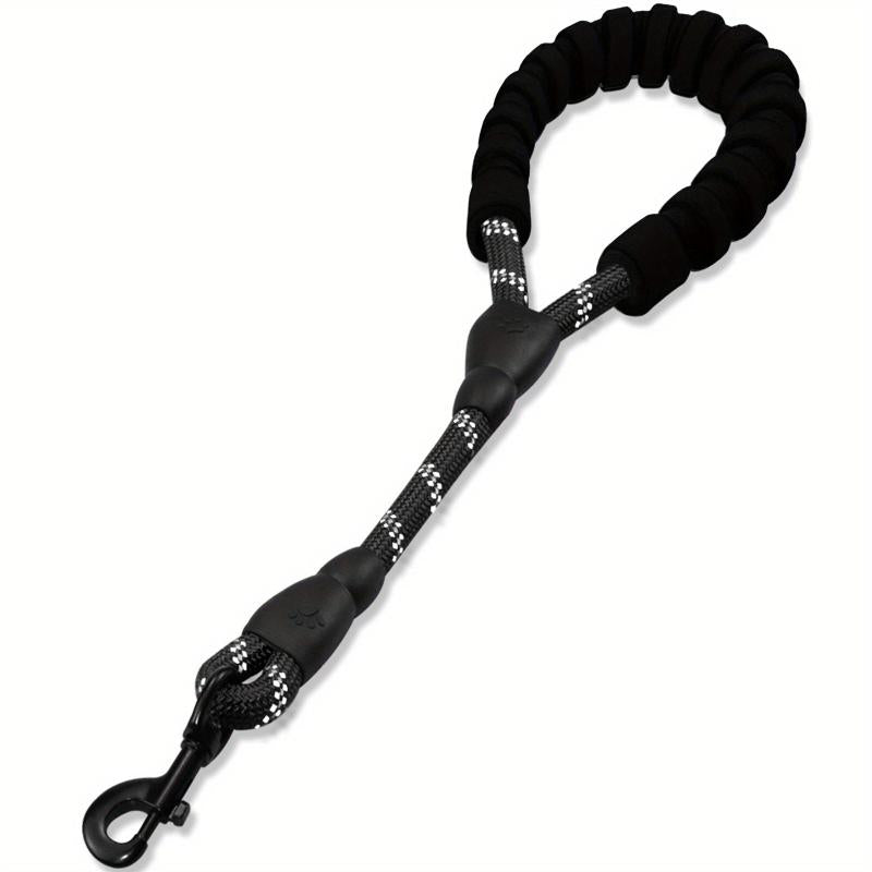 JOYTALE Reflective Padded Short Leash for Medium and Large Dogs