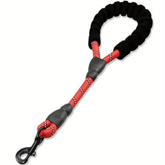 JOYTALE Reflective Padded Short Leash for Medium and Large Dogs