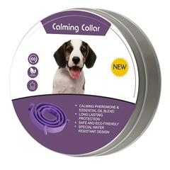 Effective Safe Calming Collar For Cats Dogs Adjustable Dog Collar Anxiety Relief