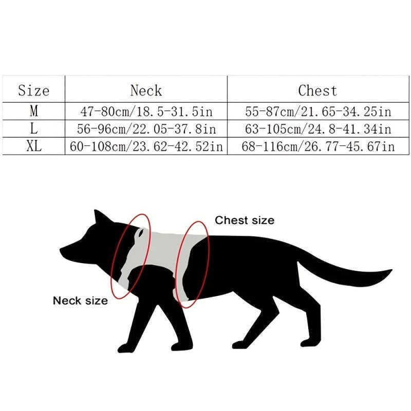 Tactical Dog Harness & Leash Set Adjustable Training Vest