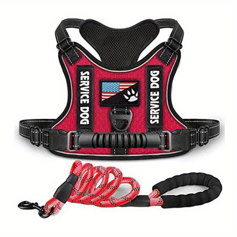 Reflective No Pull Pet Harness & Leash Set for Dogs