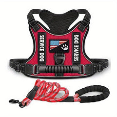 Reflective No Pull Pet Harness & Leash Set for Dogs