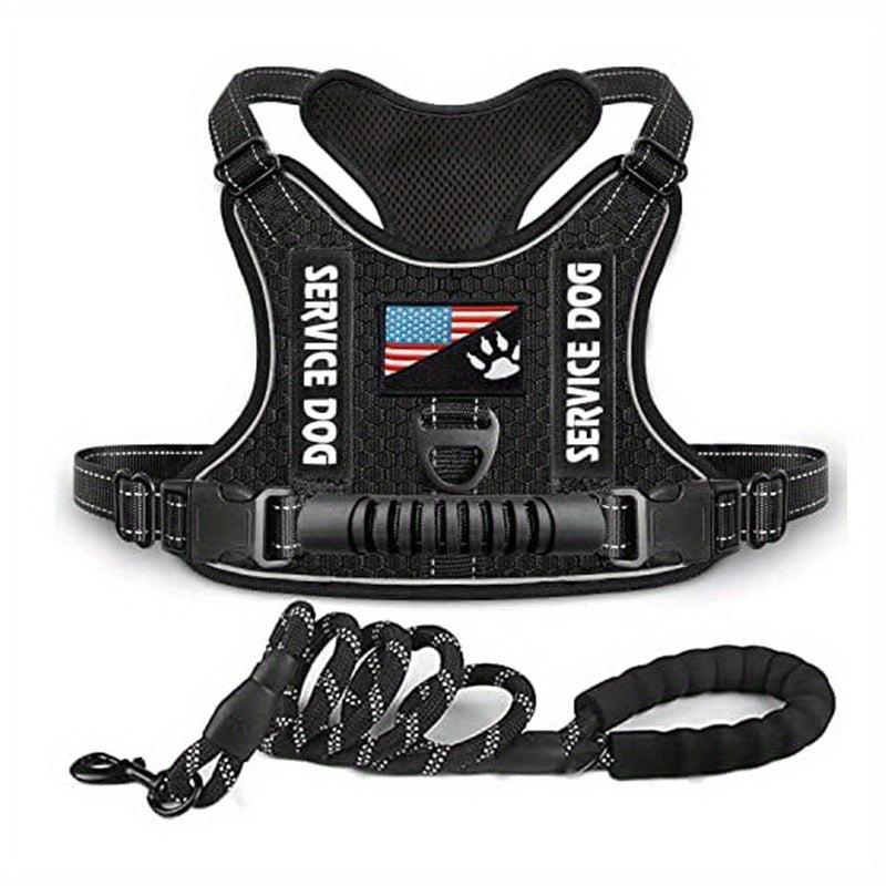 Reflective No Pull Pet Harness & Leash Set for Dogs