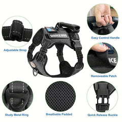Reflective No Pull Pet Harness & Leash Set for Dogs