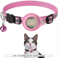 Anti Lost Cat Collar with AirTag Holder Case