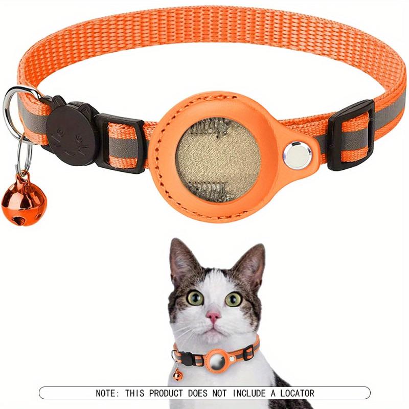 Anti Lost Cat Collar with AirTag Holder Case