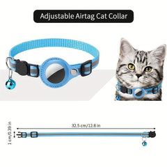 Anti Lost Cat Collar with AirTag Holder Case