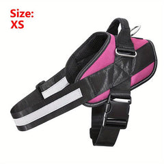 Adjustable Padded Dog Harness Reflective No Choke Pet Vest Leash Set