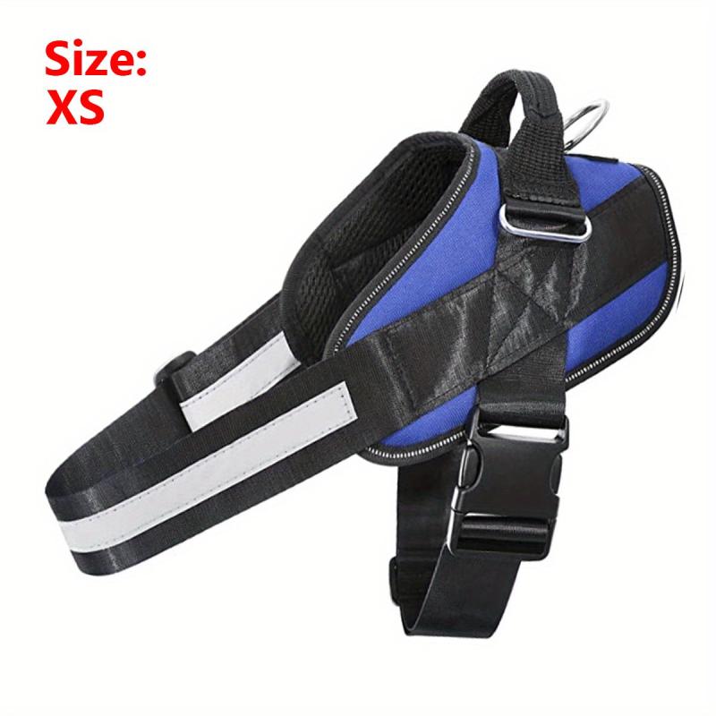 Adjustable Padded Dog Harness Reflective No Choke Pet Vest Leash Set
