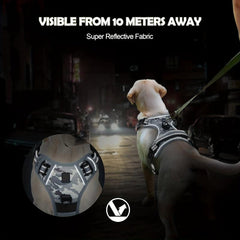 Reflective No Pull Dog Harness with Handle for Walking