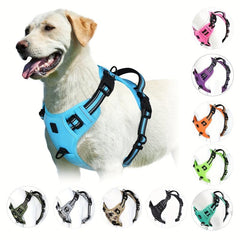 Reflective No Pull Dog Harness with Handle for Walking