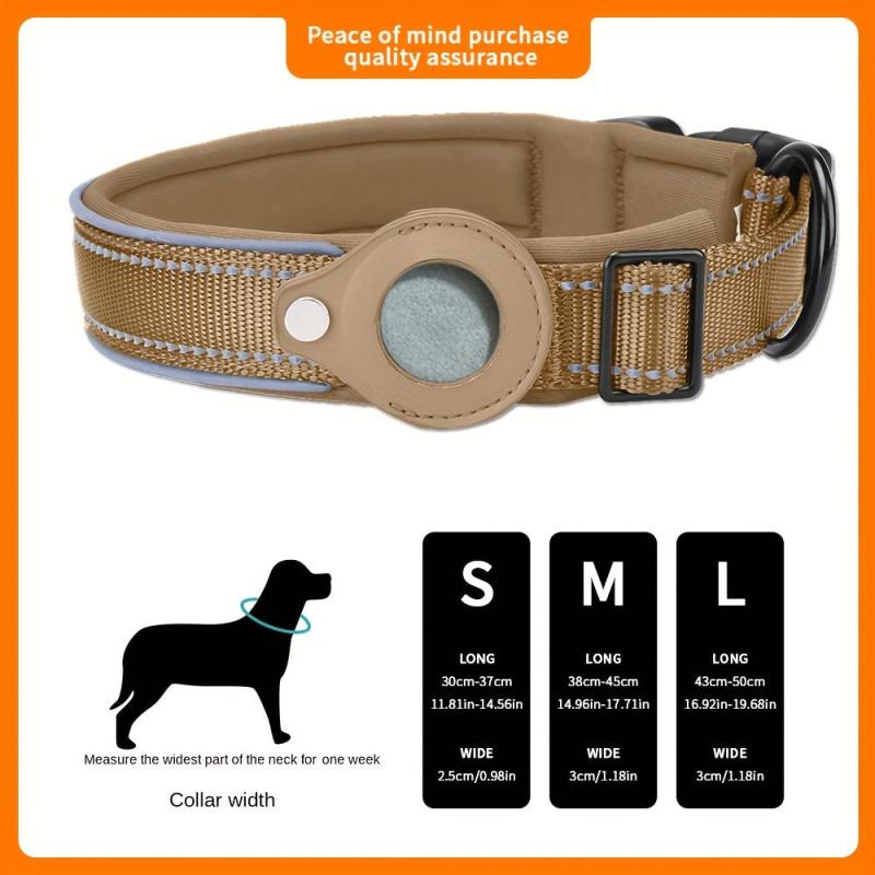 Protective Cover Dog Collar for Airtag Tracker