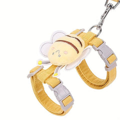 Adjustable Cat Harness & Leash Set Escape Proof I-Shaped Soft Vest
