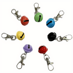 7pc Colorful Bell Collar for Pets