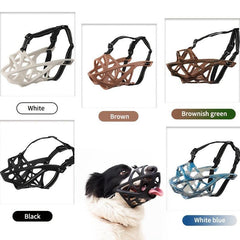 Dog Mouth Cover Anti Bite Stop Barking Chewing Comfortable Breathable