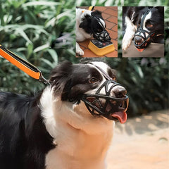 Dog Mouth Cover Anti Bite Stop Barking Chewing Comfortable Breathable