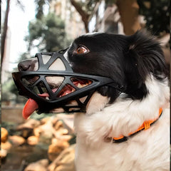 Dog Mouth Cover Anti Bite Stop Barking Chewing Comfortable Breathable