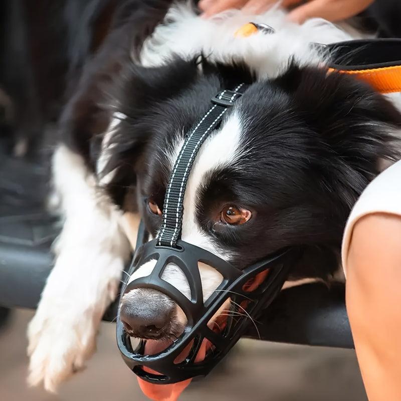 Dog Mouth Cover Anti Bite Stop Barking Chewing Comfortable Breathable
