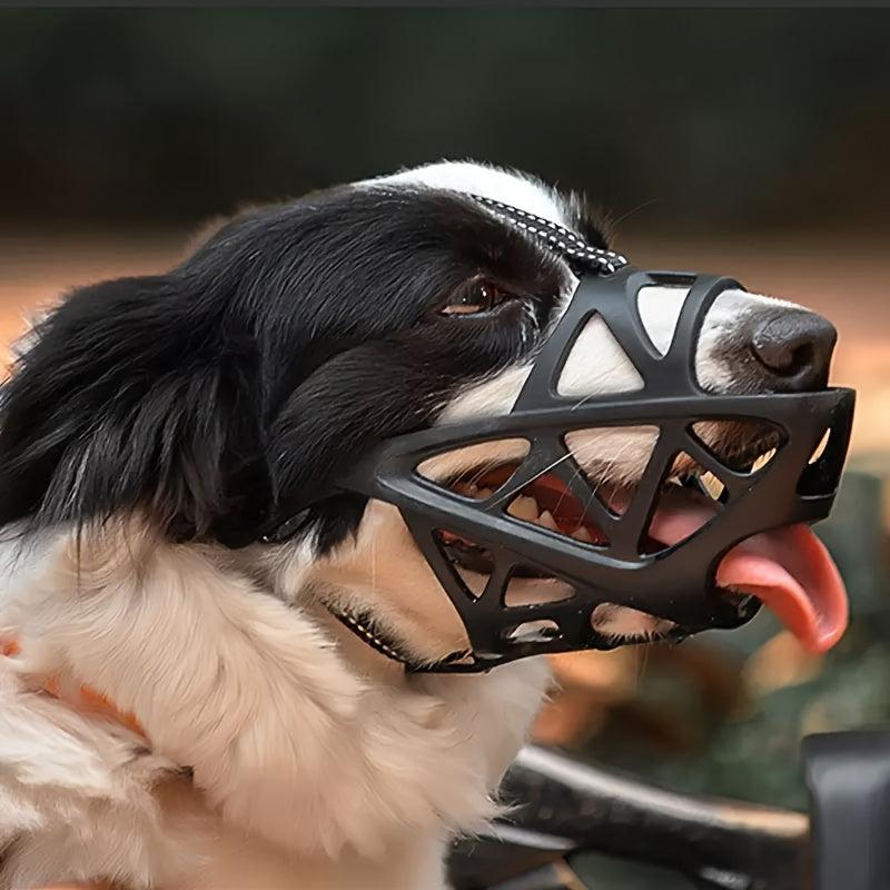 Dog Mouth Cover Anti Bite Stop Barking Chewing Comfortable Breathable