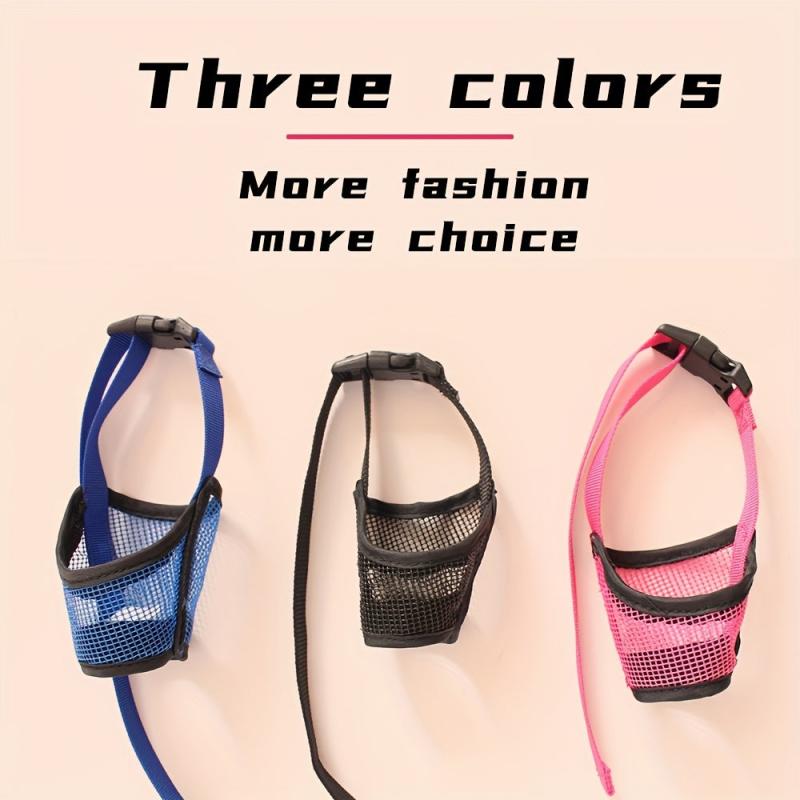 Soft Mesh Dog Muzzle for Small to Medium Dogs
