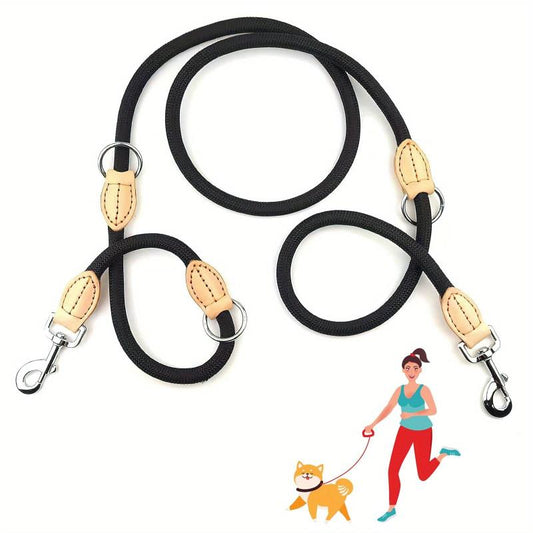 Adjustable Nylon Dog Lead for Small and Medium Dogs