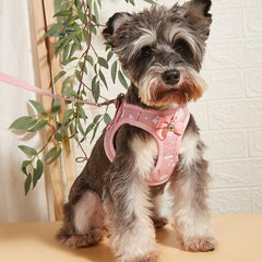 Dog Harness with Front Clip and Handle for Safe Walking