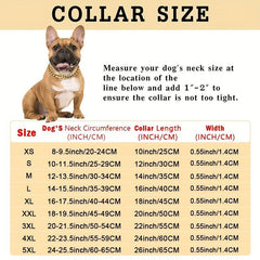 Waterproof Cuban Link Dog Collar Stainless Steel Buckle for Large Breeds