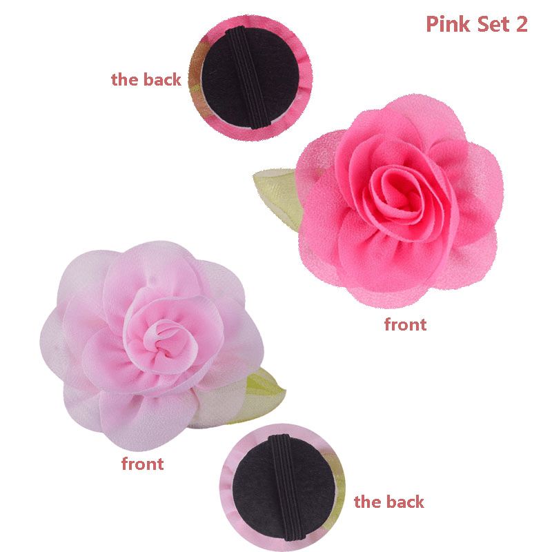 Adjustable Flower Pet Collar with Charm