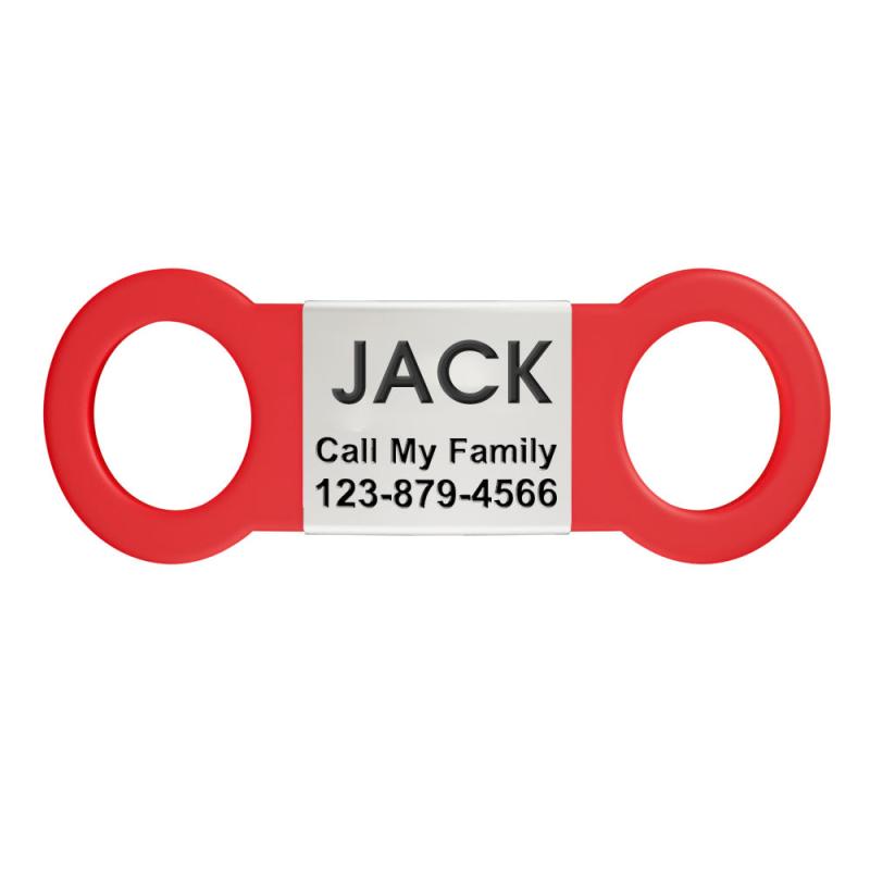 Engraved Pet ID Tags No Noise Durable Cat ID Tags