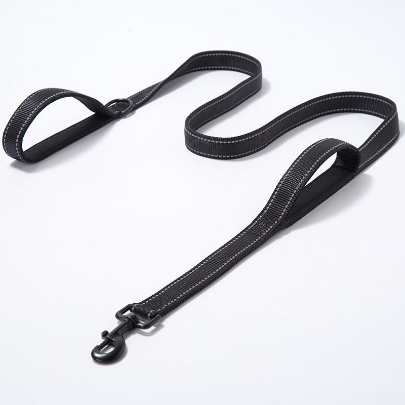 Double Handled Nylon Dog Leash for Training and Walks