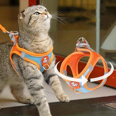 Reflective Cat Chest Leash No Pull Vest Harness for Pets