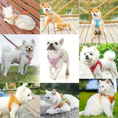 Reflective Cat Chest Leash No Pull Vest Harness for Pets