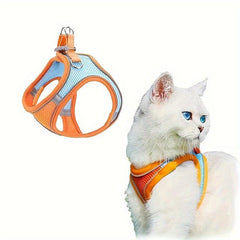 Reflective Cat Chest Leash No Pull Vest Harness for Pets