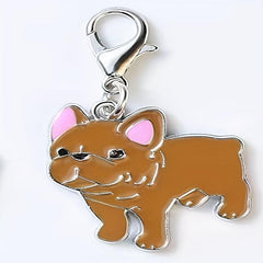 French Bullfighting Dog Collar Pendant And Keychain Set