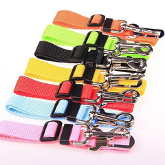 Adjustable Pet Car Seat Belt Harness for Dogs and Cats