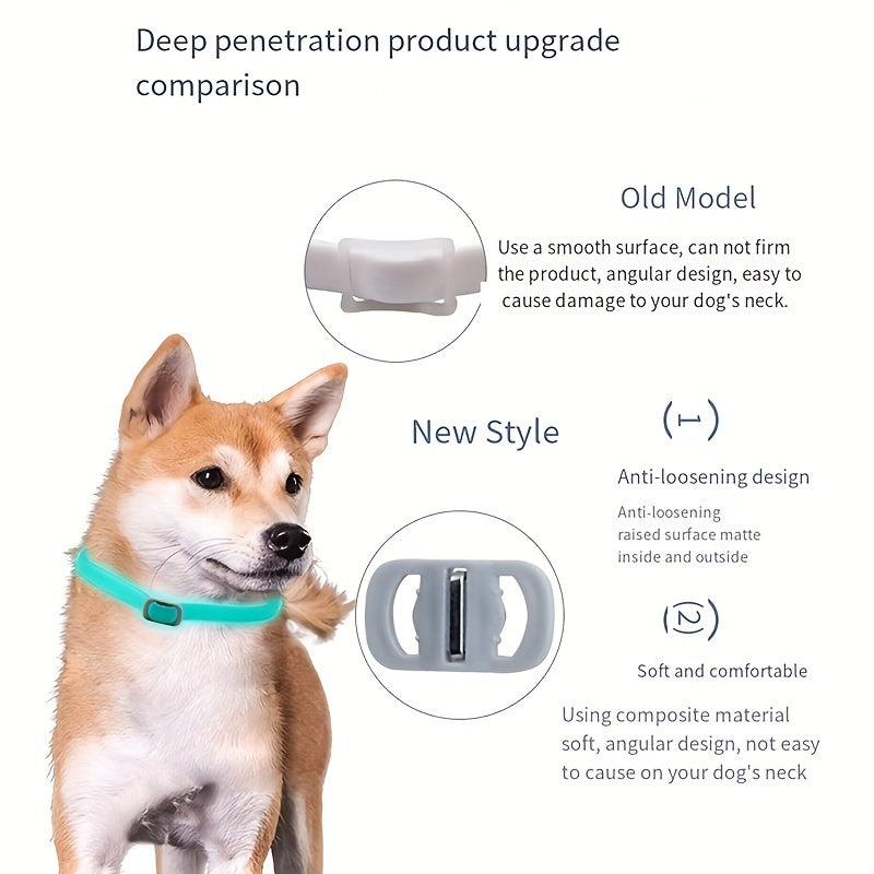 Adjustable Quiet Pet Collar Anxiety Relief for Dogs Cats
