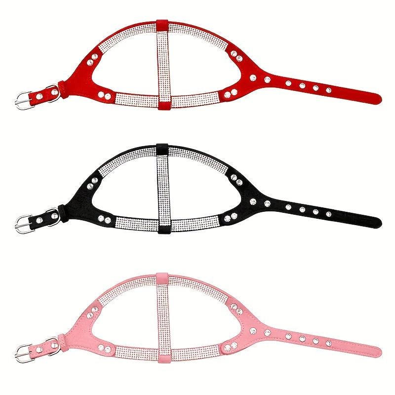 Rhinestone Dog Harness Pet Chest Harness For Small & Medium Dogs