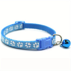 Stylish Cat Collars with Quick Release Buckle and Bells
