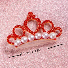 Pet Hair Accessory Crown Hair Clip for Cats and Dogs