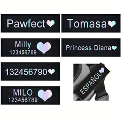 Personalized Dog Patches for Harness Love Pat - 2pcs