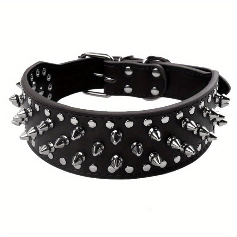 Spiked Dog Collar for Small Medium and Large Dogs - Stylish and Adjustable