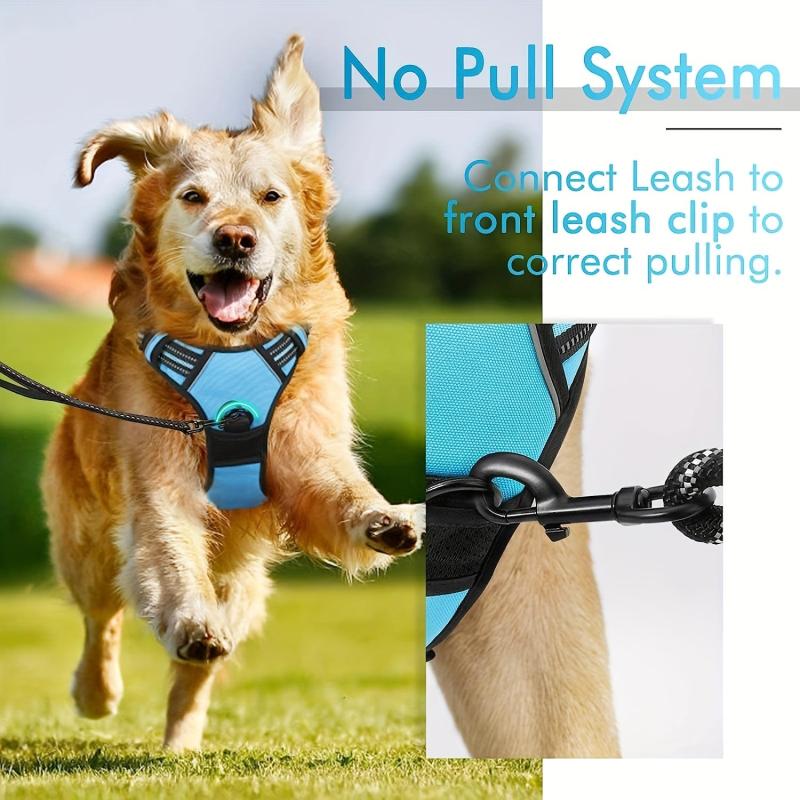 1PC No Pull Dog Harness with Easy Control Handle