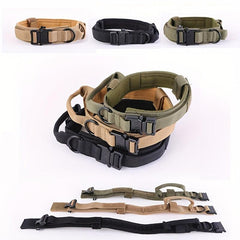 Tactical Dog Collar Heavy Duty Military Dog Collars Adjustable