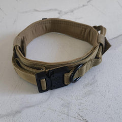 Tactical Dog Collar Heavy Duty Military Dog Collars Adjustable