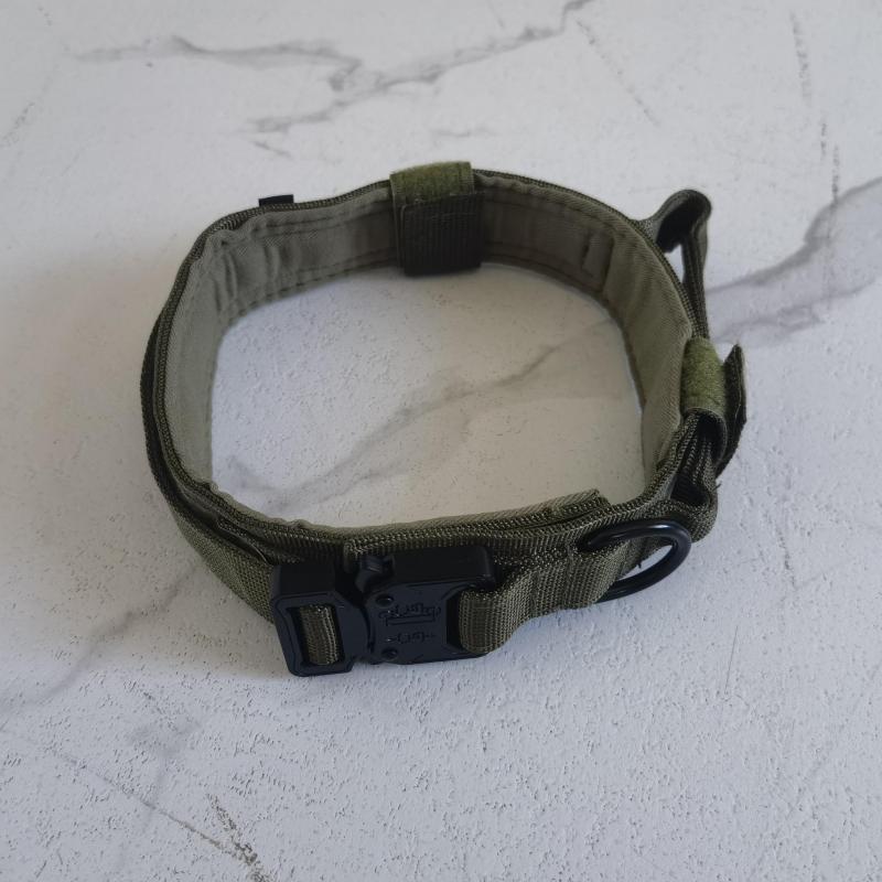 Tactical Dog Collar Heavy Duty Military Dog Collars Adjustable