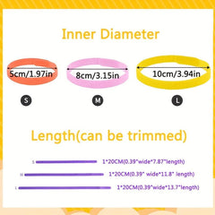 12Pcs Newborn ID Collars for Small Medium Large Dogs