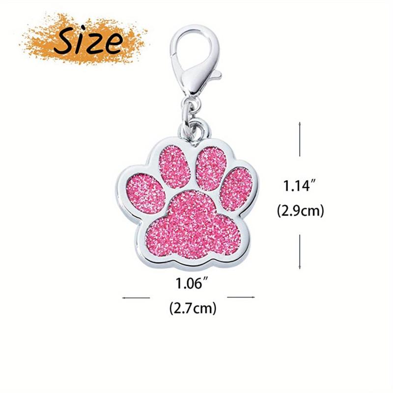 Engraved Pet ID Tag - Slide On Dog Tag - Durable & Stylish