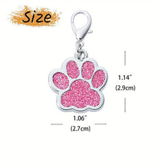Engraved Pet ID Tag - Slide On Dog Tag - Durable & Stylish