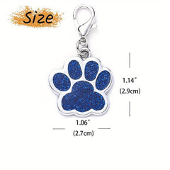 Engraved Pet ID Tag - Slide On Dog Tag - Durable & Stylish
